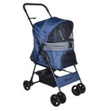 Zampa SP02XK-N 42x69.5x88 cm Lacivert Showtime Kedi ve Köpek Arabası