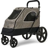 Zampa Stroll Gri Kedi ve Köpek Taşıma Arabası - Standart