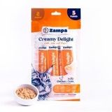 Zampa Tavuklu ve Tuna Balıklı 16x5 gr Krema Kedi Ödül Maması