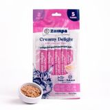 Zampa Ton Balıklı ve Somonlu Krema Kedi Ödül Maması 16gr (5'li)
