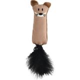 Zampa Tüylü Tilki Peluş Kedi Oyuncağı 5,2 x 18 cm