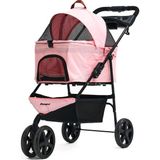 Zampa Venüs Pembe Kedi ve Köpek Taşıma Arabası - Standart
