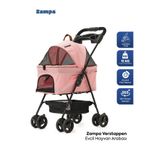 Zampa Verstappen Kedi Köpek Arabası SP02F-P Pembe 45X64X96 Cm zmpa52
