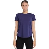 Zana Kadın Mavi Koşu T-Shirt 25KK1047-MVI