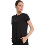 Zana Kadın Siyah Koşu T-Shirt 25KK1047-SYH - L