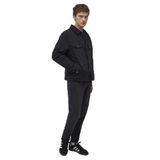 Zander Classic Denim Antrasit Suni Kürklü Jean Ceket 0111214-89117 Siyah-89117 S