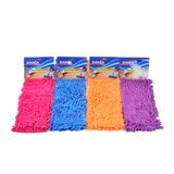 Zanix Nemli Makarna Mop Ucu Mikrofiber Şönil Paspas Yedeği 50 cm. - 125 Gr. Renkler: Mor(Lila) - Turuncu - Pembe - Mavi