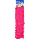 Zanix Nemli Makarna Mop Ucu Mikrofiber Şönil Paspas Yedeği 60 cm Pembe