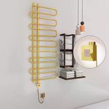 Zante Elektrikli Havlupan 600X1400 Altın (Ktx1 Termostat) 300W Spiral Kablolu
