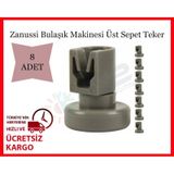 Zanussi ZDI16011XA Bulaşık Makinesi 8 Adet Üst Sepet Tekerleği