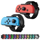 ZAONOOL Just Dance 2024 2023 2022 2021 2020 için geliştirilmiş silikon bileklikler, Switch & Switch OLED kontrol cihazları için ayarlanabilir elastik dans bantları, yetişkinler ve çocuklar için 2'li