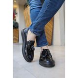 Zapatos CH127 Loafer-X Erkek Günlük Bağcıksız Corcik Rugan Klasik Ayakkabı Rst - Siyah - 001-Siyah
