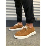 Zapatos JY170 Tornado Bağcıklı Süet Erkek Günlük Spor Klasik Ayakkabı Sbt - Taba - 01-Kahverengi