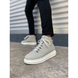 Zapatos JY206 Ottawa Bağcıklı Ortopedik Taban Süet Erkek Spor Bot Sbt - Gri