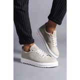 Zapatos SLW152 Cool Bağcıklı Süet Erkek Günlük Spor Klasik Ayakkabı Sbt - Gri