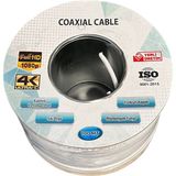 Zapex Sys Rg6/u4 100 mt Koaksiyel Anten Kablosu 64 Tel (1.02 Ccs/al)