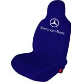 Zapomi Mercedes C 200 Oto Koltuk Servis Kılıfı Ön Arka Penye Takım - Lacivert