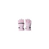 ZARA Kayak Koleksiyonu Rüzgar Geçirmez Kauçuk Eldiven, Pembe, beden: 10-14 Yaş (18 Cm)