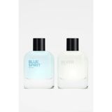 Zara Man Silver EDT 80ml + Man Blue Spirit EDT 80ml Erkek Parfüm Seti, P1535S4178