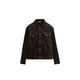 ZARA Regular Fit Fitilli Kadife Ceket, Kahverengi, beden: M (us M)