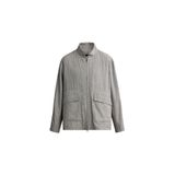ZARA REGULAR FIT KARELİ CEKET Gri S (US S)