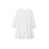 ZARA Romantik Panelli Elbise, Beyaz, beden: 13/14 Yaş (164 Cm)