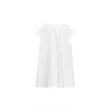 ZARA Zw Collectıon Kısa Elbise, Beyaz, beden: S