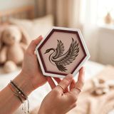 Zarafetin Simgesi Kuğu Figürlü Modern Dekoratif Obje, Estetik ve Şık Bir Hediye 10x10 cm