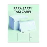 Zarfsan TAKI ZARFI-PARA ZARFI-MEKTUP ZARFI(100 ADET)