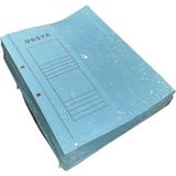 Zarfsan Yarım Kapak Karton Dosya1. Kalite Mavi 50'li ( 1 Paket ) ( 24X33CM )