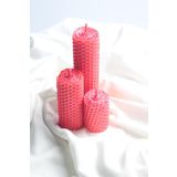 Zarias's Neon Pembe 3'lü Balmumu