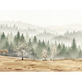 Zarif Doğa Manzarası Arka Plan, 200X150CM, Stüdyo Fonu - -