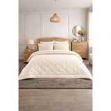 Zarif Home Uyku Seti Klasik Ranforce King Size (Battal Boy) - Krem Beyaz