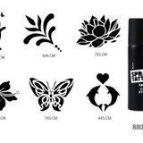 Zarif Modeller Spray Tattoo Geçici Sprey Dövme Seti