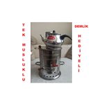 Zarifiş Odunlu Semaver Ve Demlik Takımı 3,5 Litre
