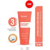 Zaroza Aydınlatıcı Gece Boyu Etkili Soyulabilir Kolajen Yüz Maskesi ( Lemon & Mandarin) 50 ml