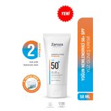 ZAROZA Nemlendirici Etkili Kuru Ciltlere Özel UVA UVB SPF50 + Güneş Kremi 50 ML (Hyaluronic Acid)