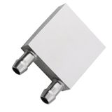 Zauss 40x40 mm 4x4 cm Alüminyum Sıvı Su Cpu Isıtma Soğutma Bloğu
