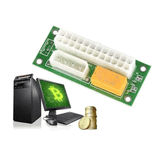 Zauss ADD2PSU Atx -Sata Molex Mining Riser 4 Pin 24 Pin Psu Çoklayıcı Güç Kaynağı Bağlantı Adaptörü