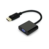 Zauss Displayport To Vga Çevirici Adaptör Display Port Display Port Dp Vga Pc Dizüstü Hd TV Monitör