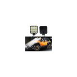 ZAUSS Off Road Sis Farı - Lamba 16 Led Kare Çalışma Lambası 2 Adet