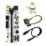 Zauss Pci-E X1 to X16 Mining Oem Riser V010-X 8 Kapasitörlü Yükseltici