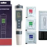 Zauss TDS 3 in 1 Ph Sıcaklık Tds Ölçer LED’li Sıcaklık Göstergeli Su Test Cihazı