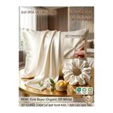 ZAVO Ipek %100 Saf Ipek Yastık Kılıfı 2 Adet 50x70 22momme Silk Pillowcase