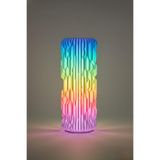 zay Home Design Neksus Core RGB Oyuncu Masa Lambası, 3D Baskı Renk Değiştiren Dekoratif LED Gece Lambası, USB ile Çalışan Ambiyans Işığı (Oyun Odası & Ofis İçin)