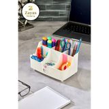 Zayas Shopping VİVA-ÇOK AMAÇLI MASA ÜSTÜ KALEMLİK-MAKYAJ ORGANİZERİ-TAKI DÜZENLEYİCİ