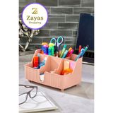 Zayas Shopping ZS-0058-VİVA-ÇOK AMAÇLI MASA ÜSTÜ KALEMLİK-MAKYAJ ORGANİZERİ-TAKI DÜZENLEYİCİ
