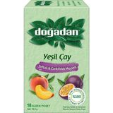Zayka Doğadan Şeftali & Çarkıfelek Meyveli Yeşil Çay 19.8 G
