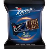 Zayka Eti Karam Gurme Bitter Çikolatalı Gofret 3X50 G - 1 Adet