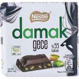 Zayka Nestle Damak Gece Antep Fıstıklı Bitter Çikolata 60 G - 1 Adet